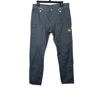 NASTY PIG Terrain Pants Mens 31 Gray Slim Fit *No suspenders included*